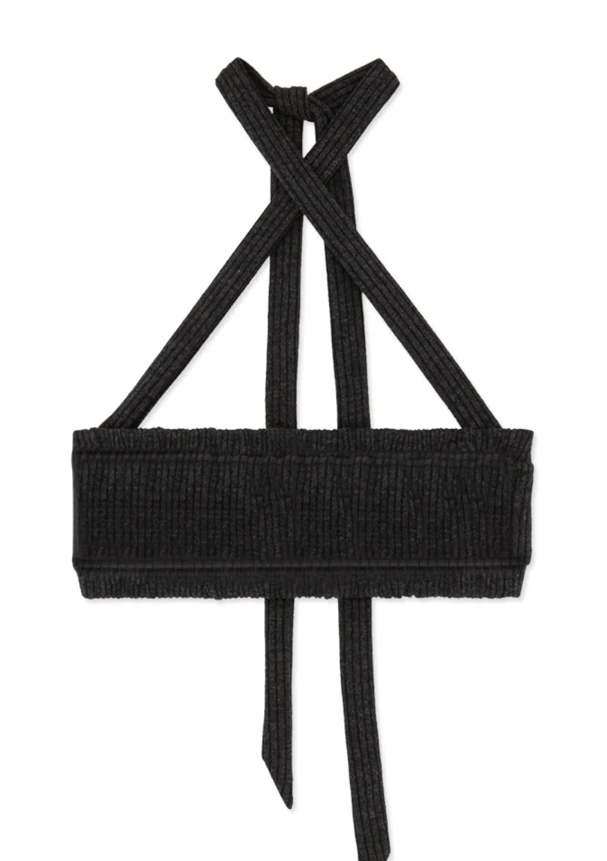 Tie Halter Bra Top