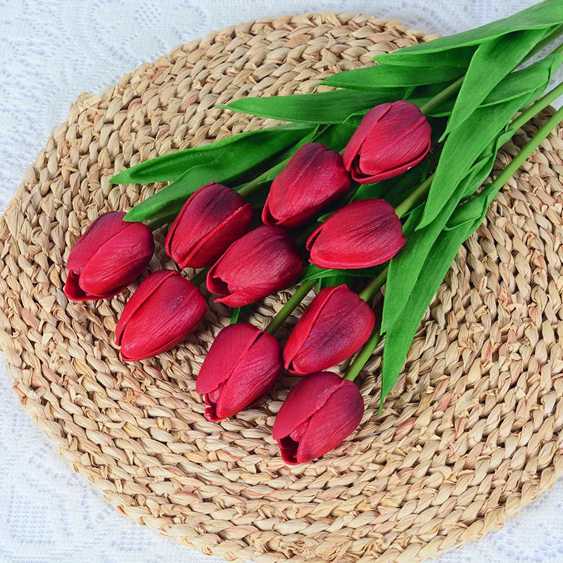 Decorative Faux Floral Tulips