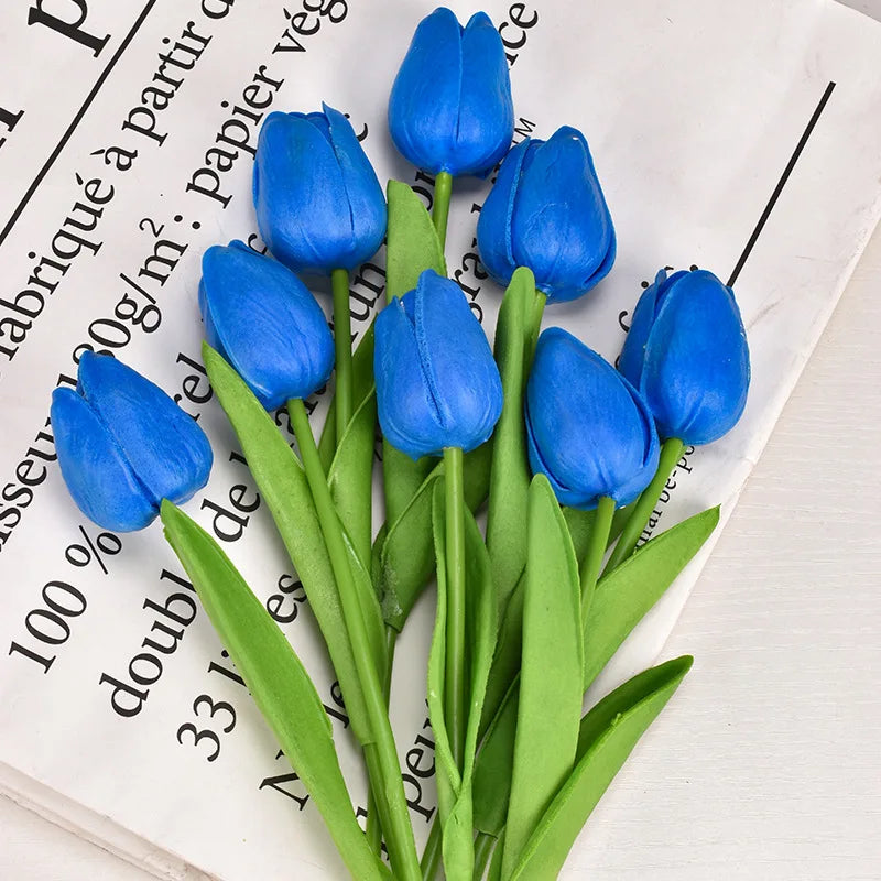Decorative Faux Floral Tulips