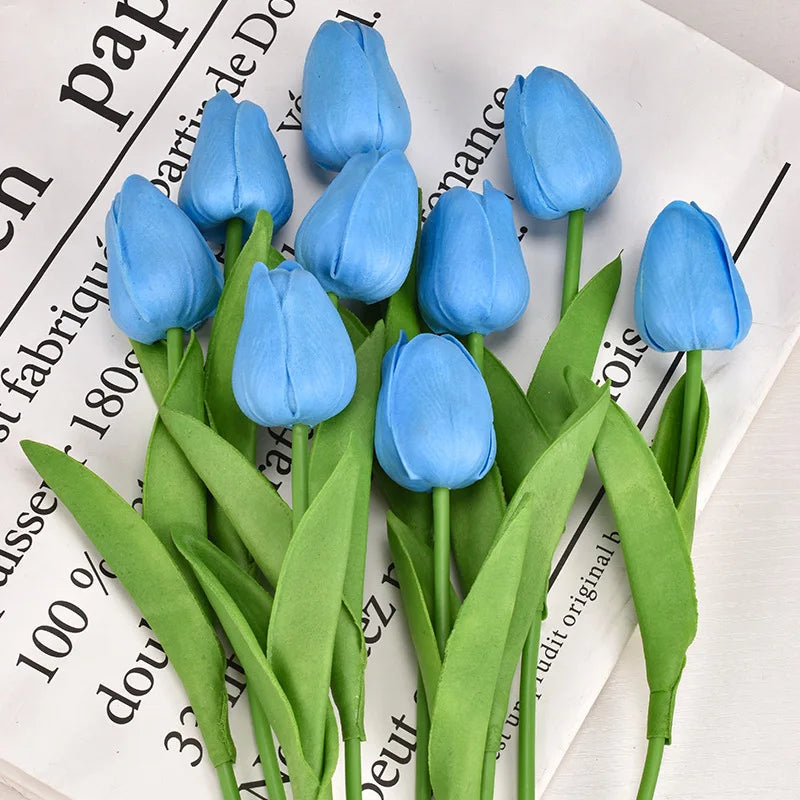 Decorative Faux Floral Tulips