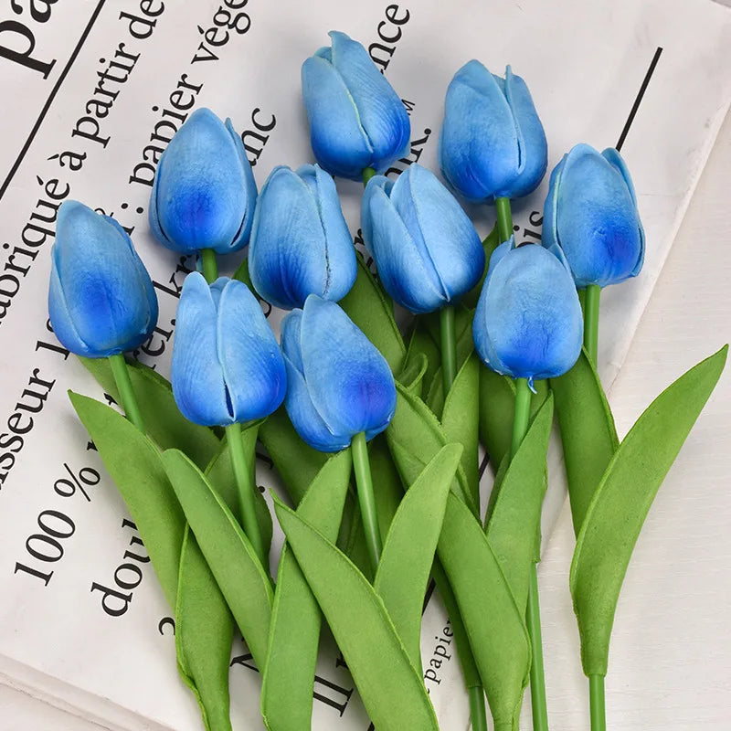 Decorative Faux Floral Tulips