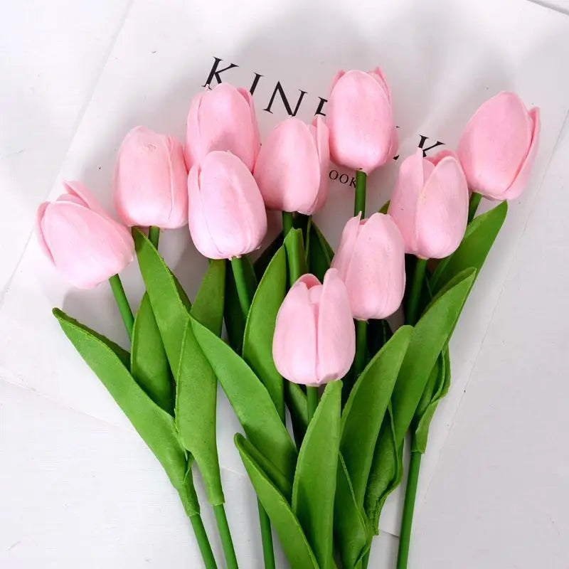 Decorative Faux Floral Tulips