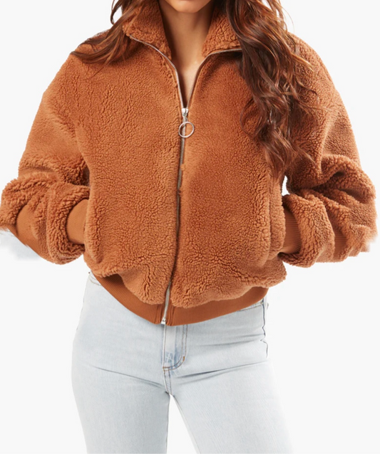 Teddy Bomber Jacket