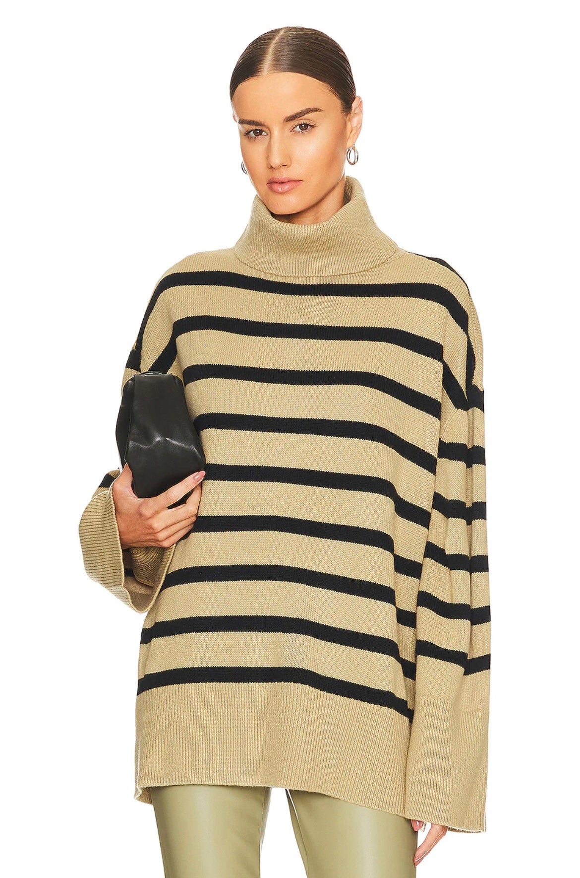 Striped Turtleneck